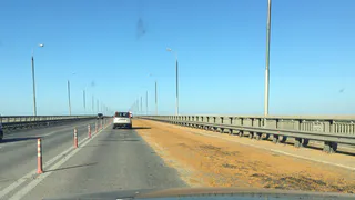 На Солотчинском шоссе образовалась пробка из-за разлитого масла