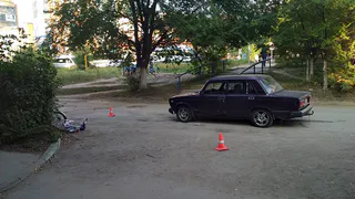 В Горроще автомобиль сбил восьмилетнего ребенка на велосипеде