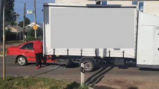 В Скопине легковушка врезалась в грузовик, пострадала женщина