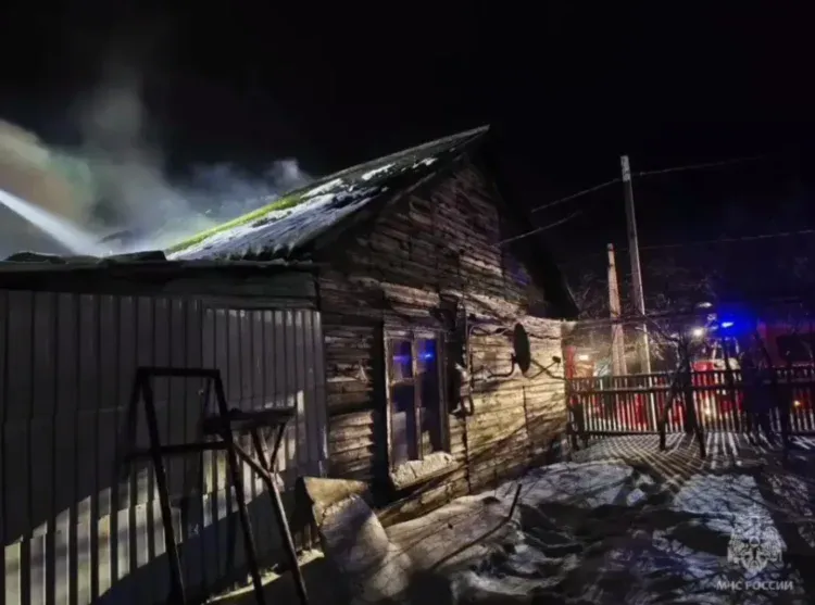 Женщина получила тяжёлые ожоги при пожаре в Азнакаевском районе