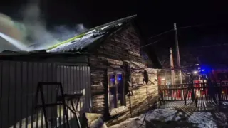 Женщина получила тяжёлые ожоги при пожаре в Азнакаевском районе