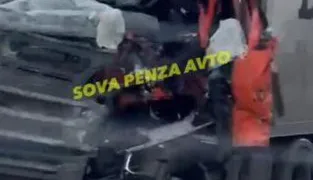 13 февраля на трассе М5 в Пензенской области произошла страшная авария