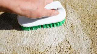 1 ложка на таз — и ковер как новый: вся многолетняя грязь сошла за 15 минут — чище, чем после химчистки