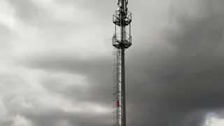 В Рязанской области ночью полыхала телевышка