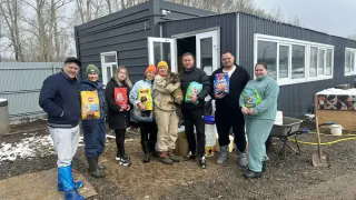  Нижнекамцы снабдили кормами приют «Добрые руки»