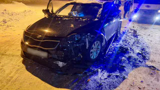 Двое детей пострадали из-за нарушения правил проезда перекрестка под Челябинском 