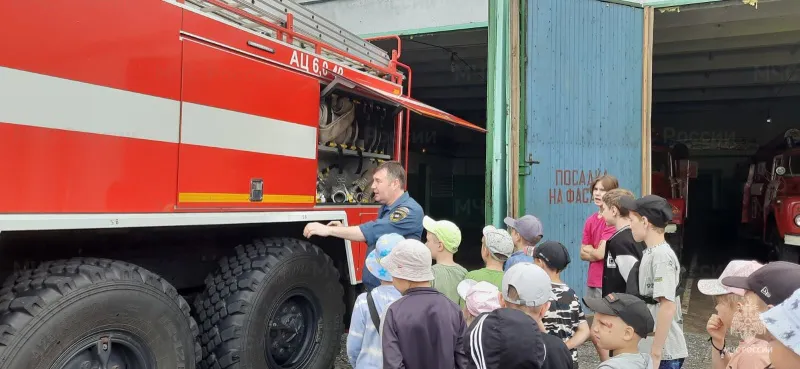 В пожарно-спасательной части Курлово прошёл День открытых дверей