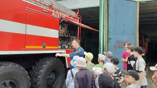 В пожарно-спасательной части Курлово прошёл День открытых дверей