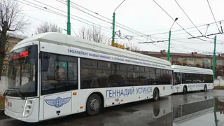 Троллейбусы с именами легендарных руководителей появились в Чебоксарах