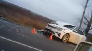 Оба вдребезги: в Шиловском районе столкнулись фура и легковушка