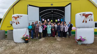 В Коми построен новый телятник на 150 голов