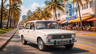 В Майами любят советские Жигули больше, чем премиальные авто - и вот почему: объясняю на пальцах