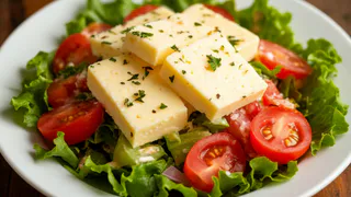 Покупаю сырок «Дружба» и делаю сытный салат-пятиминутку — даже резать не придётся: простой рецепт