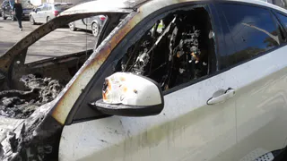 Три автомобиля загорелись ночью в Рязани