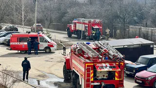 В Рязани на Старообрядческом проезде загорелся дом