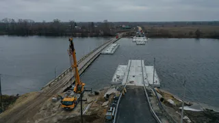 Капремонт моста через озеро Урвановское близится к финалу