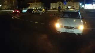 На проспекте Московском в Брянске столкнулись три иномарки