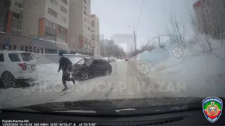 В Казани задержали 16-летнего подростка, который устроил ДТП и сбежал