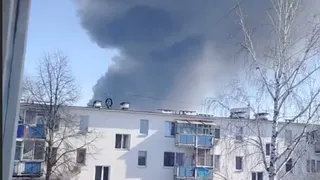 В Нижнекамске прогремел мощный взрыв и экстренно тушат пожар