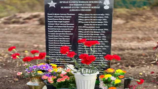 В деревне Ивано-Соболево Александровского района открыли обелиск в память о героях войны