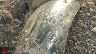 Новые находки: на улице Ленина обнаружили фрагменты сосудов XIX века