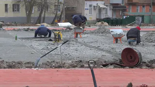 В Рязани подрядчик сорвал сроки строительства ФОКа у школы №58