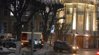 Здание администрации города Рязани все еще оцеплено