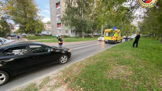 В Новочебоксарске иномарка сбила ребенка, переходившего дорогу вне пешеходного перехода