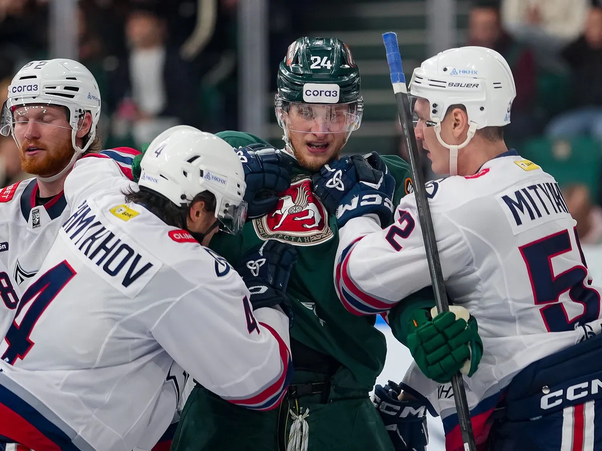 «Нефтехимик» обыграл «Ак барс» в Казани