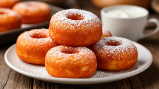 За считанные минуты для чая или кофе: рецепт хрустящих творожных пончиков без дрожжей: быстро, просто и очень вкусно