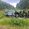 В Коми в результате ДТП две машины оказались в кювете