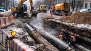 Во Владимире проведут работы на теплотрассе с отключением тепла на улицах Мира и Кирова