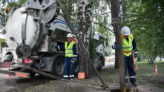 Нижнекамскую канализацию чистят роботы