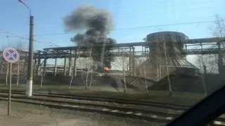 Пожар: на территории завода «Нижнекамскнефтехим» произошло возгорание