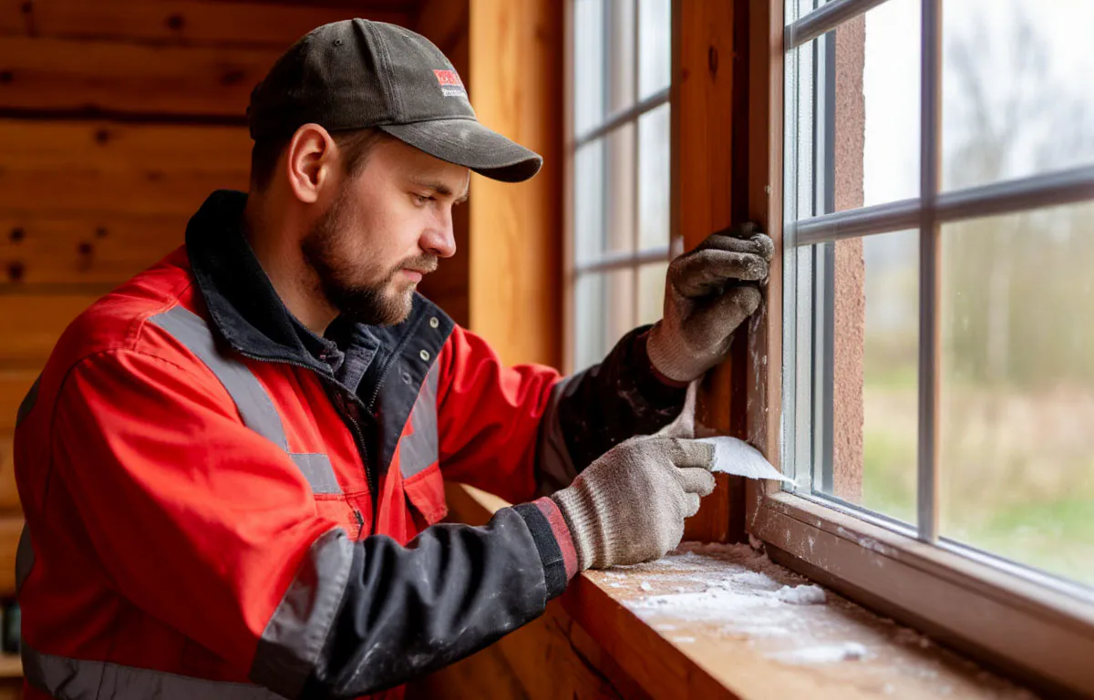 Подоконник больше не холодный, перестало дуть из стыков: 3 шага - и дома тепло даже в -35