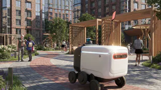 Сервис будущего: жителям «Окской стрелки» и «Еврокласса» продукты и посылки доставят роботы