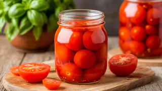 Секрет идеальных маринованных помидоров в литровой банке - делюсь проверенным рецептом
