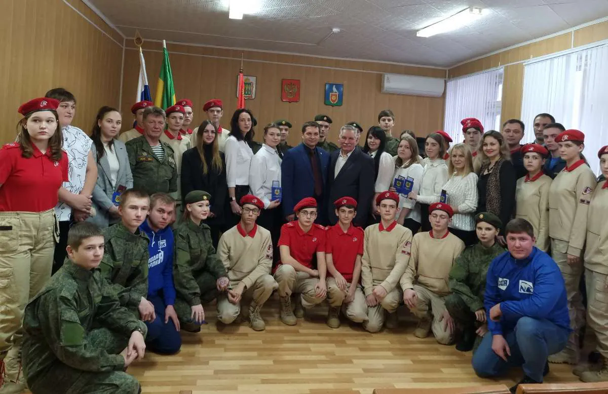 Молодежь Малосердобинского района вступила в ряды отряда "Тигр"