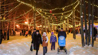 Все на праздник: сегодня откроют ёлку в парке им. Г. Тукая