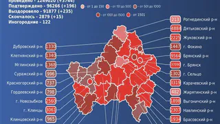 За сутки от коронавируса скончались 15 брянцев