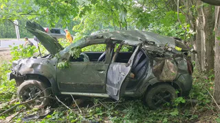 На трассе М-5 под Рязанью в ДТП пострадали два пассажира Renault Duster