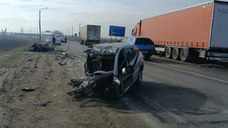 В Милославском районе в ДТП с грузовиком погиб 27-летний водитель Kia