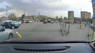 В Магнитогорске с помощью видеорегистратора нашли участника ДТП: он сбил ребенка