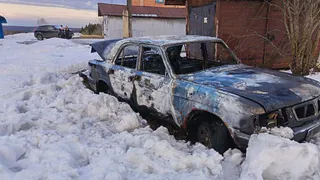 В Коми за сутки сгорели два автомобиля