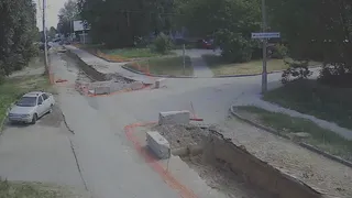 Контроль: за ремонтом участка на Татарской можно следить по камерам