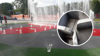 Народный контроль: «наши дети распарывают коленки на фонтане на Московском»