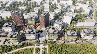 "Двор без машин" и террасы с видом на парк: детали нового жилого комплекса у курорта "Притяжение" в Магнитогорске