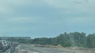 Водители в Рязани жалуются на отсутствие рабочих на Северной окружной