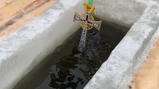 В Усинском округе готовятся к Крещению: 3 купели примут верующих