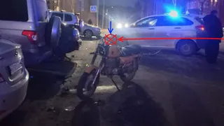 В Коми ДТП с мотоциклистом-подростком закончилось для него больницей